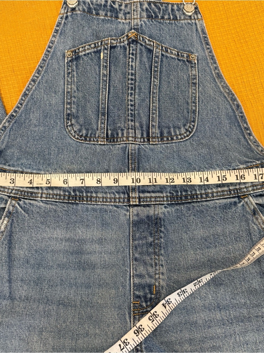 Old Navy Overalls -Classic Blue Denim Overalls for Women - Blue - Picture 6 of 7